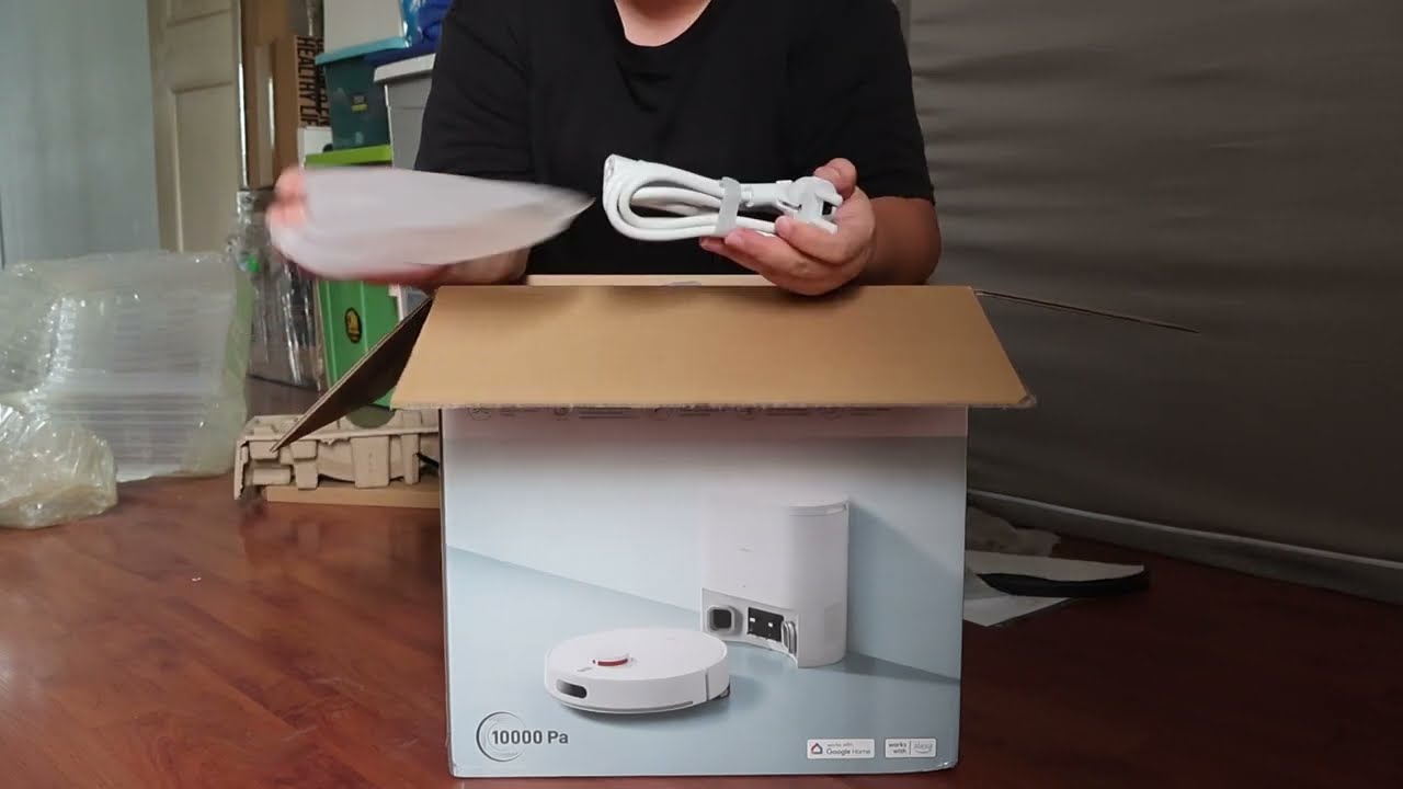 ASMR หุ่นยนต์ดูดฝุ่น ถูพื้น Xiaomi robot vacuum H40
