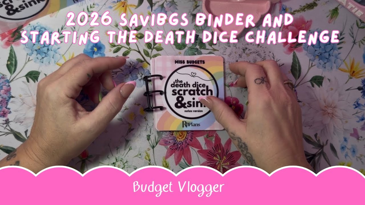 2026 binder savings and let’s start the death dice. Scratch and sink 