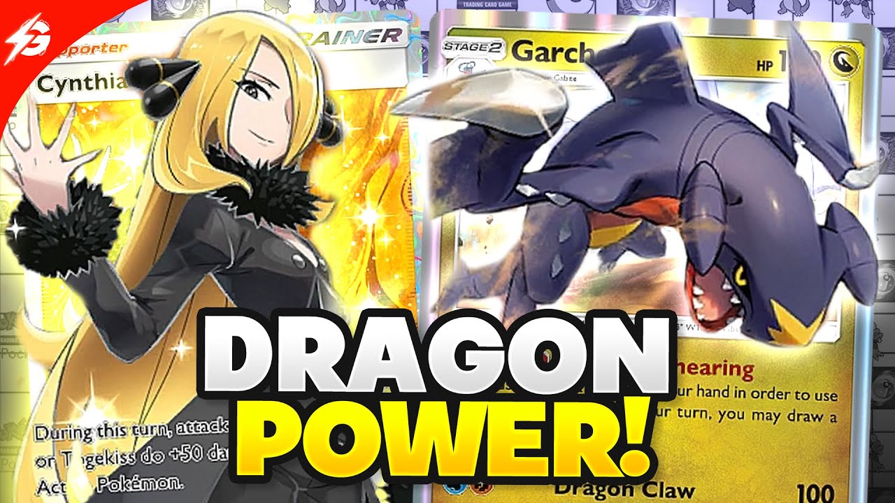 This Garchomp Deck Does SNEAKY DAMAGE! (Plus Cynthia) Pokemon TCG Pocket