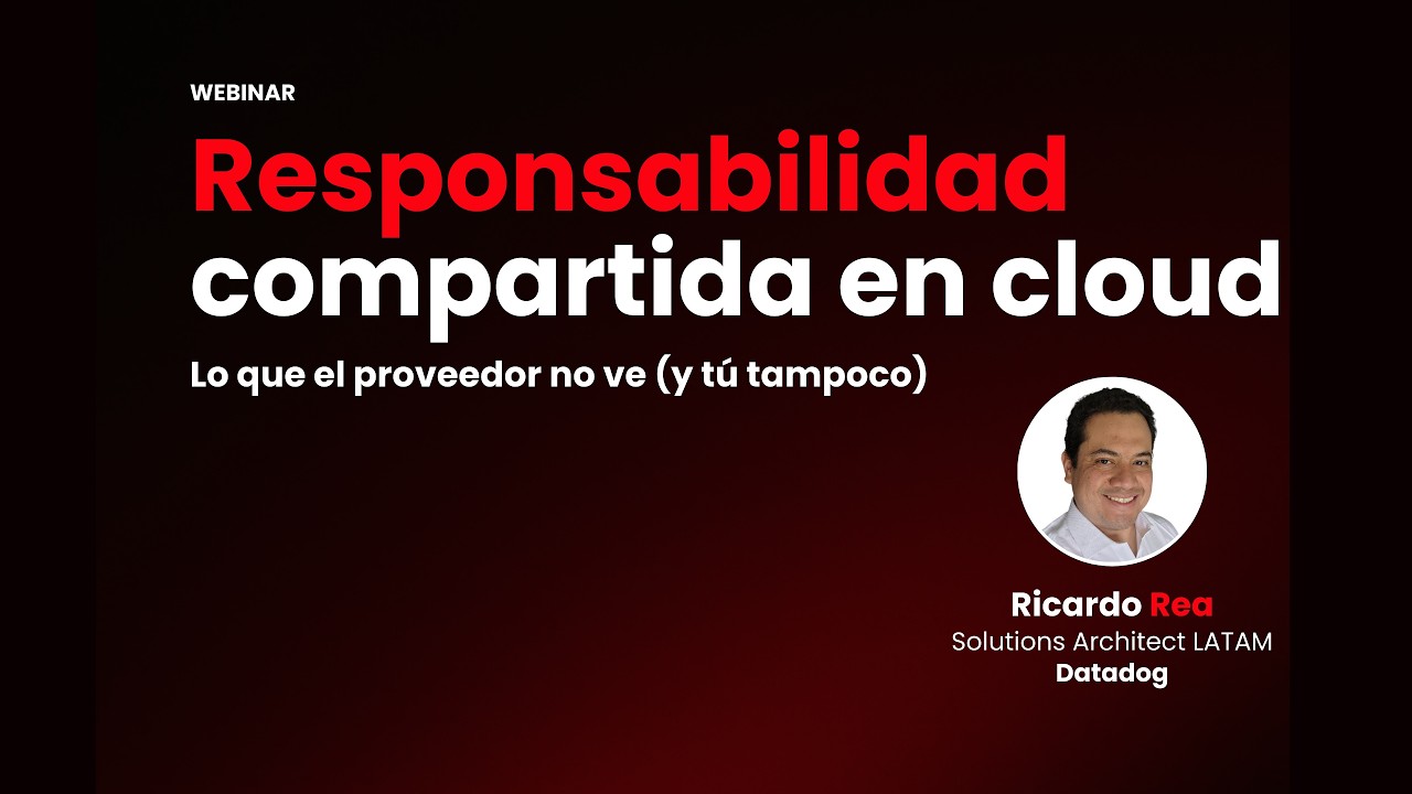 Responsabilidad compartida en cloud
