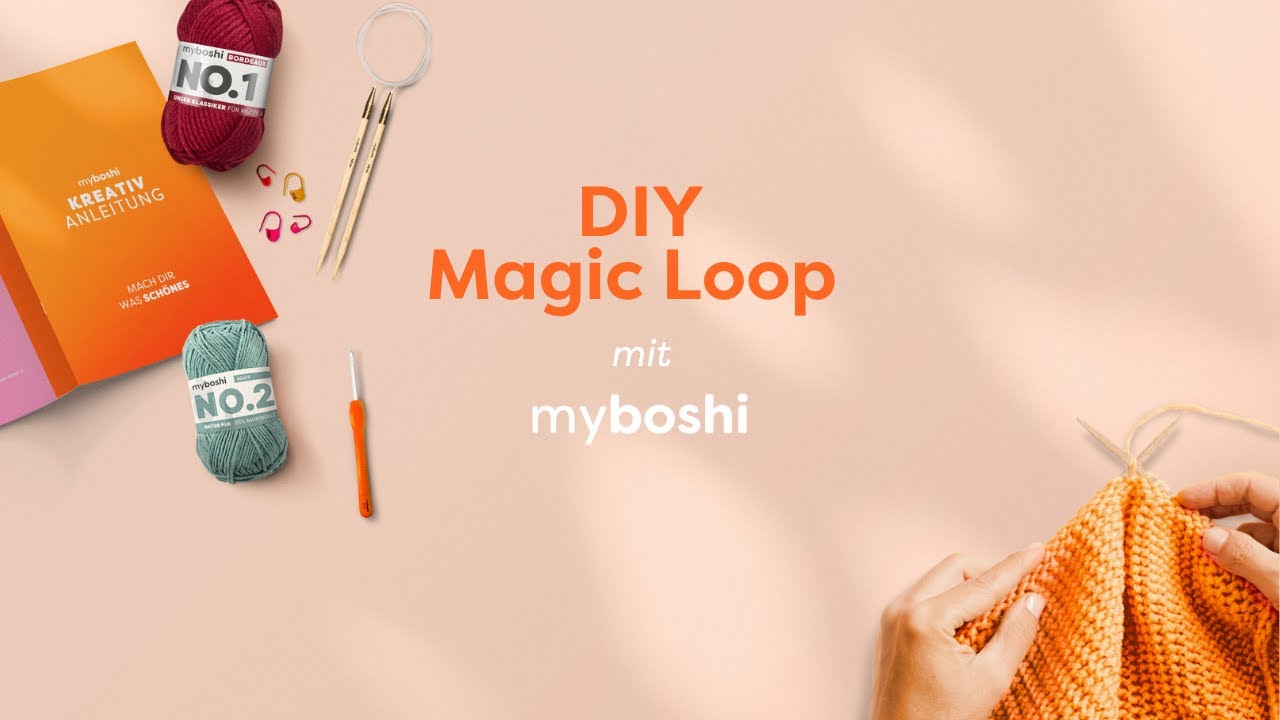 Magic Loop - eine Variante kleine Runden mit langem Seil zu stricken