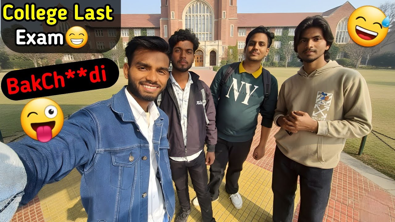 Last Exam मस्ती with College Friends😍🔥 | Sahibganj College Vlog | AK technical amrit