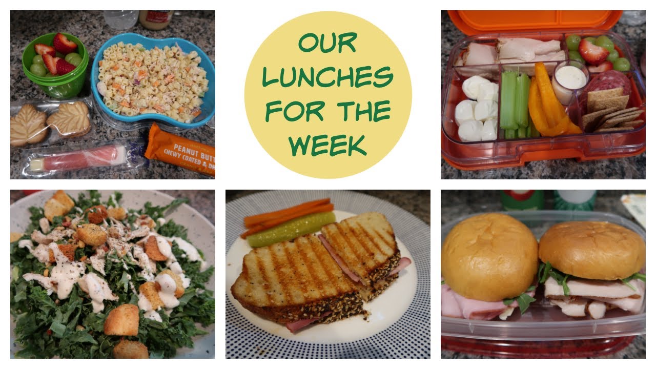 Our Lunches for the week | Easy Ideas for Anyone
