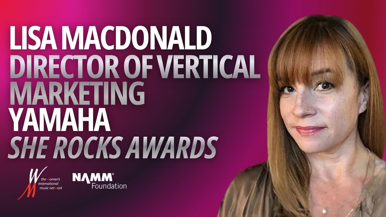 Лиза Макдональд о представленности различных групп населения в индустрии | Премия She Rocks Award...