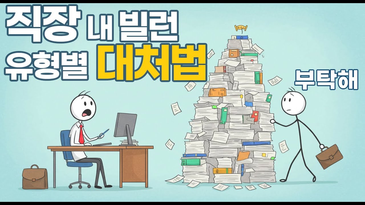직장 내 빌런 유형별 대처법 | 빌런에게 휘둘리지 않는 법