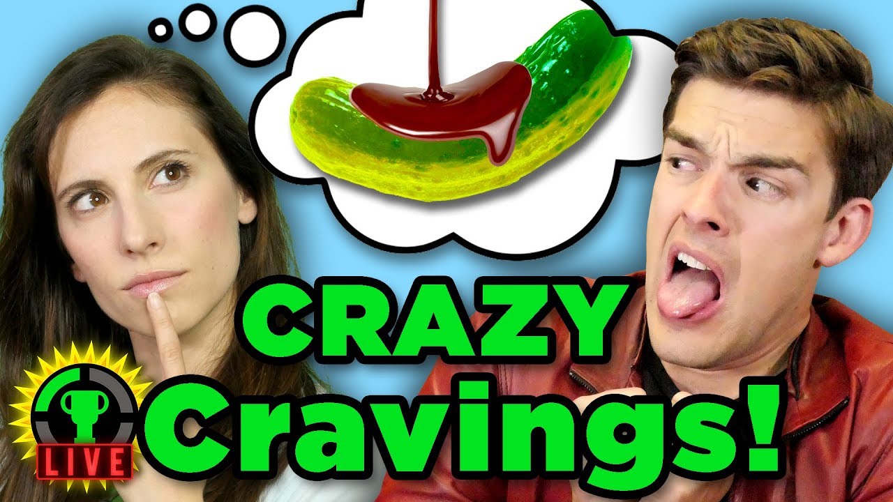 The Ultimate GROSS Food Challenge!! | Pregnancy Cravings Taste Test