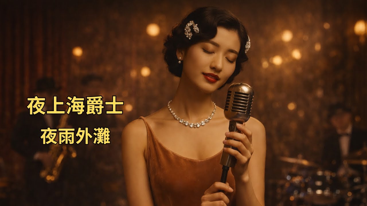 夜上海 Jazz｜夜雨外灘｜1940s–1950s Old Shanghai Jazz｜Vintage Chinese Jazz
