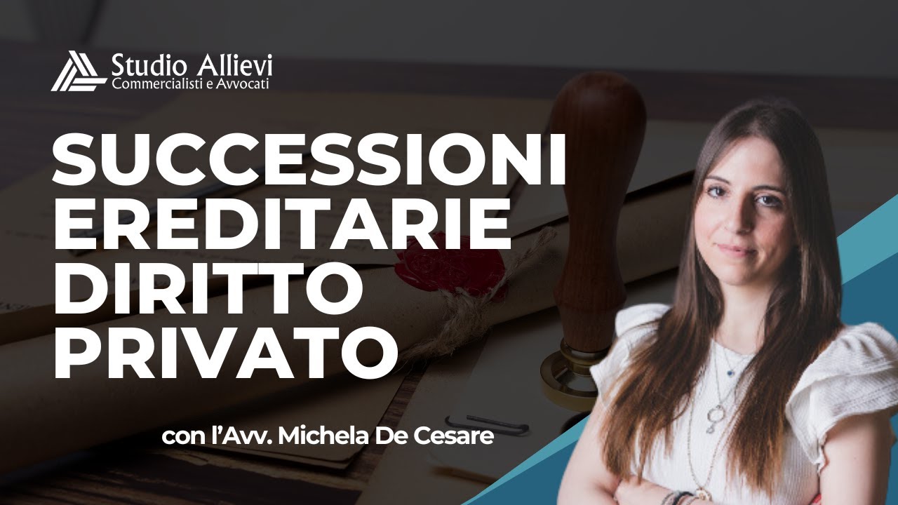 Successioni Ereditarie Diritto Privato