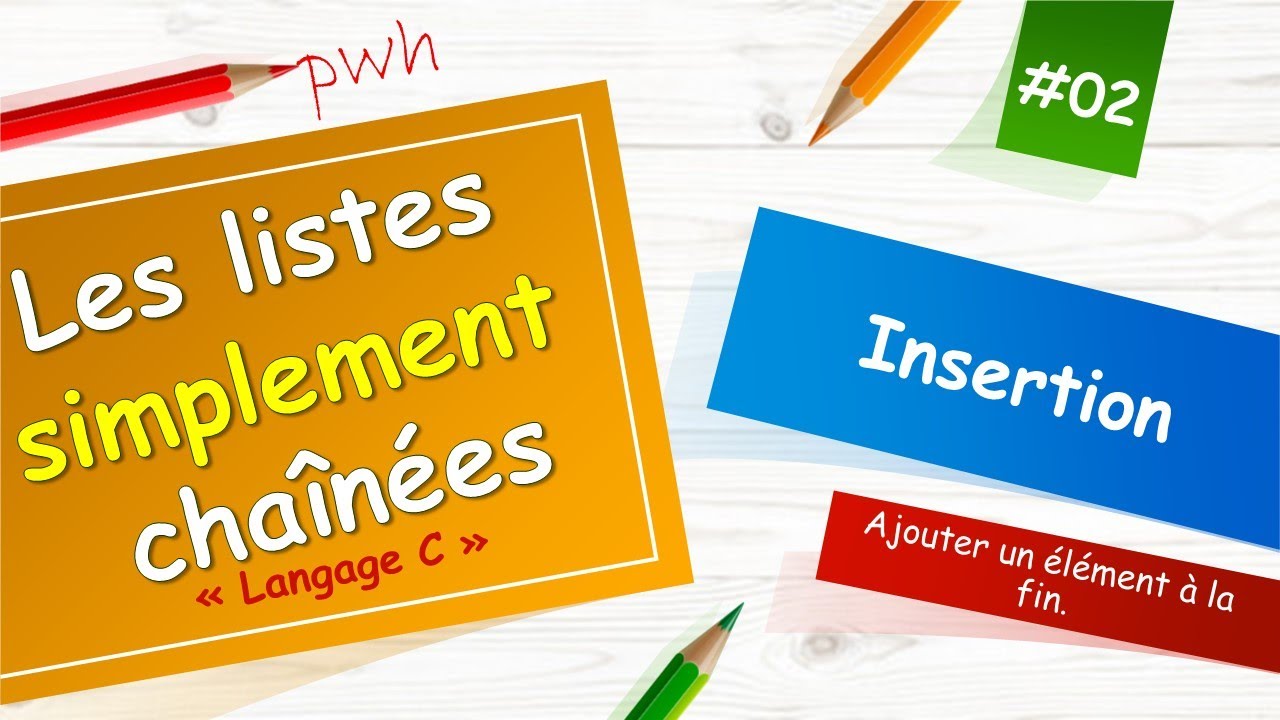 #02 Les listes chaînées en C - Ajouter un élément à la fin-