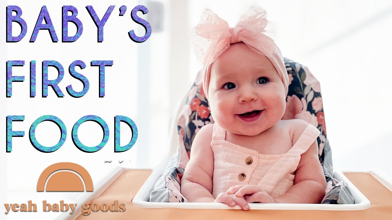 Baby's First Food with Yeah Baby Goods | VLOG