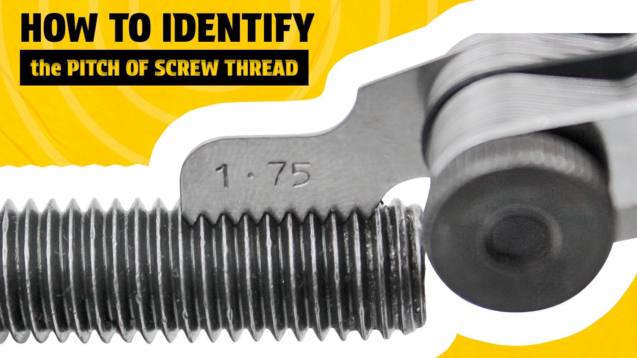 How To Identify The Pitch Of Screw Thread  | CUTHARD |  Thread pitch gauge | Engineer must know