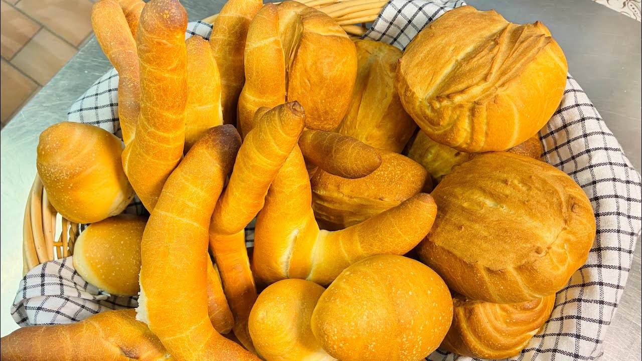 Pane ferrarese e mantovane. Il buon pane a pasta dura facile e veloce. ￼