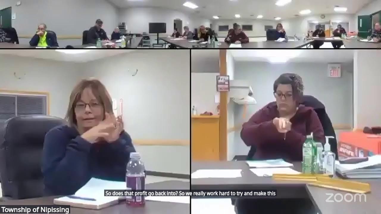 Township of Nipissing's Zoom Meeting