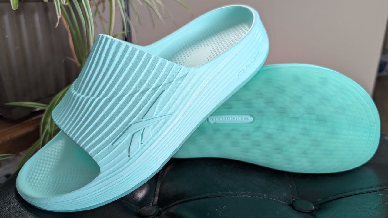 Reebok DMX Recovery Slide — распаковка, размеры, комфорт