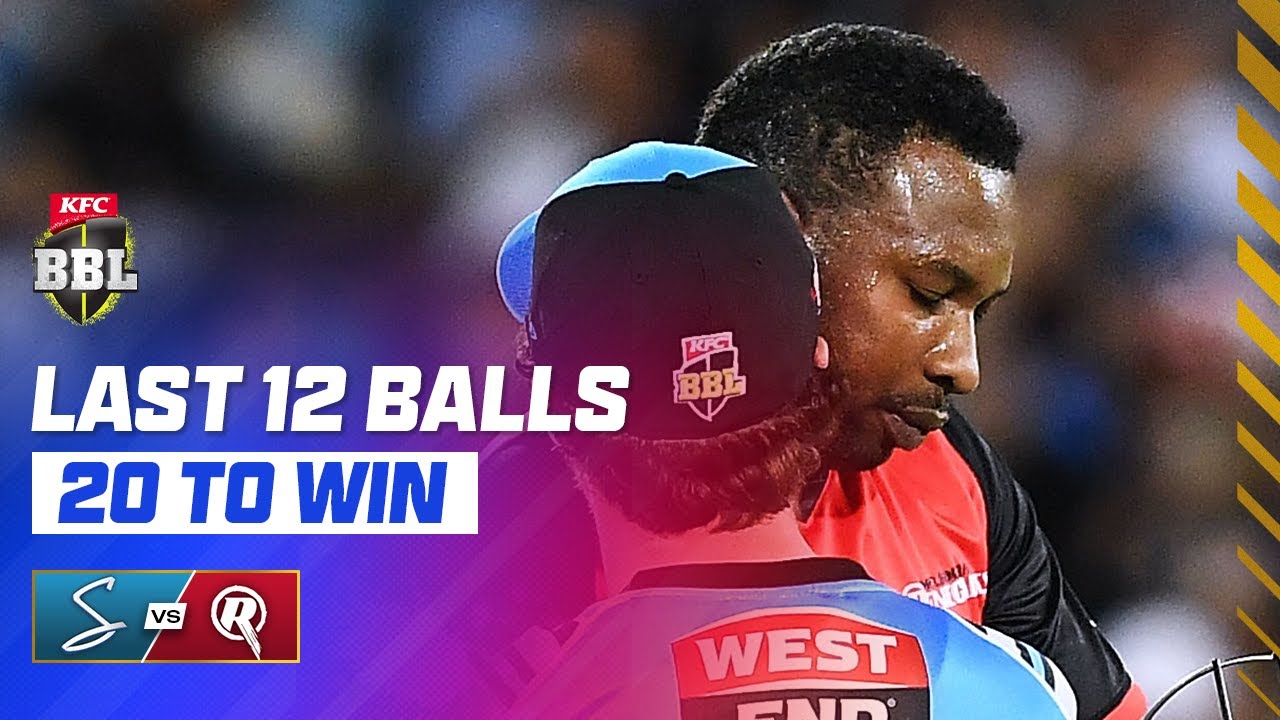 WILD FINISH To Strikers & Renegades Semi-Final | #BBL07
