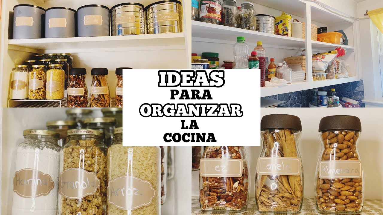 TIPS COMO ORGANIZAR TU COCINA|IDEAS PARA ORGANIZAR LA COCINA|KITCHEN ORGANIZATION IDEAS|PARTE 1