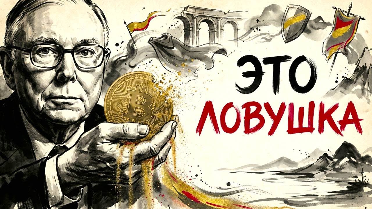 Биткоин — это «Крысиный яд». Почему умные теряют всё? - Чарли Мангер