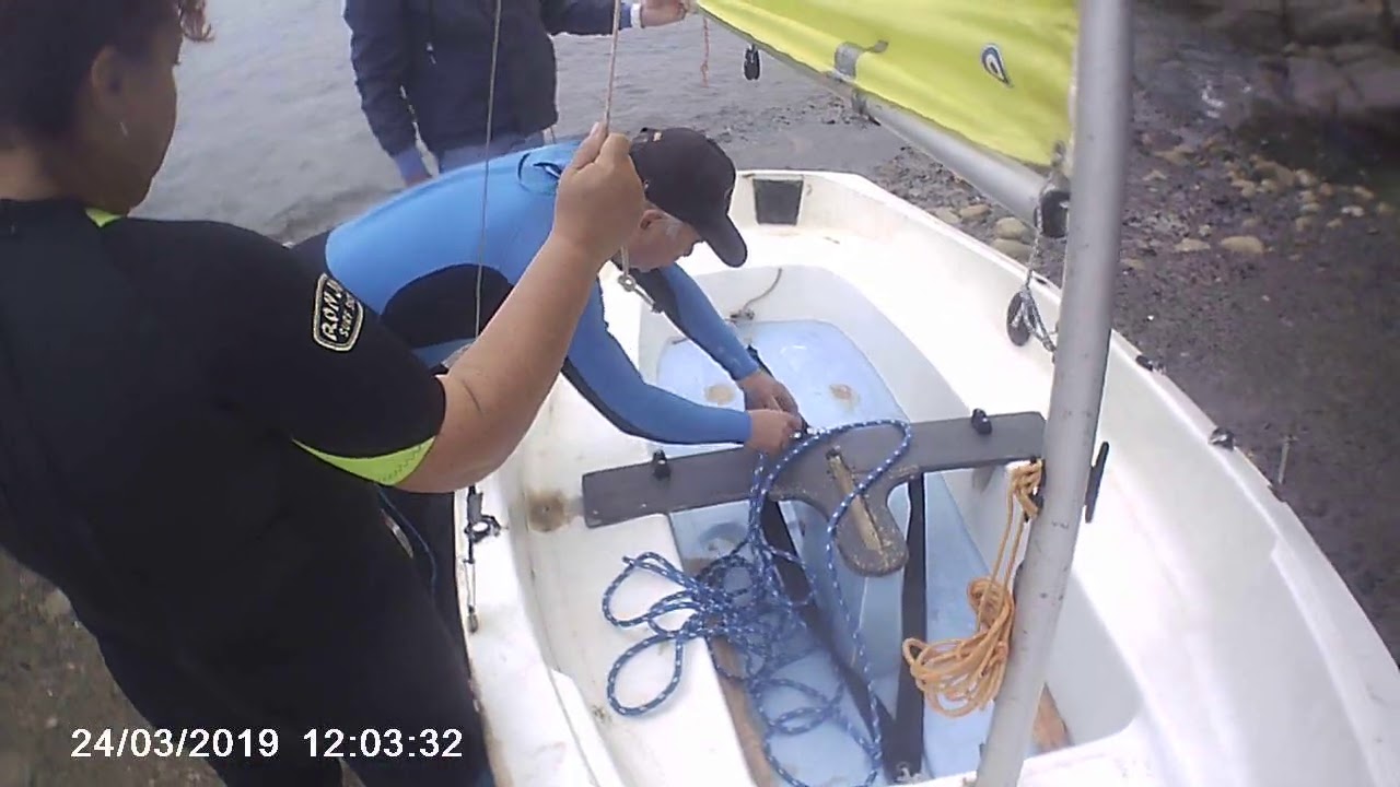 12  Colocacion de escota de la mayor