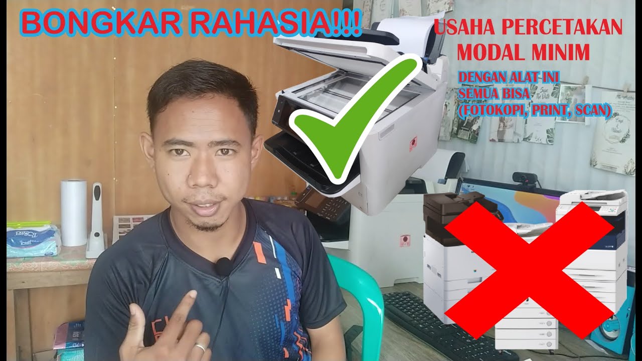 Printer Ajaib! Harga Murah, Fitur Lengkap. Cocok untuk Usaha Percetakan (Fotokopi, Print, Scan)