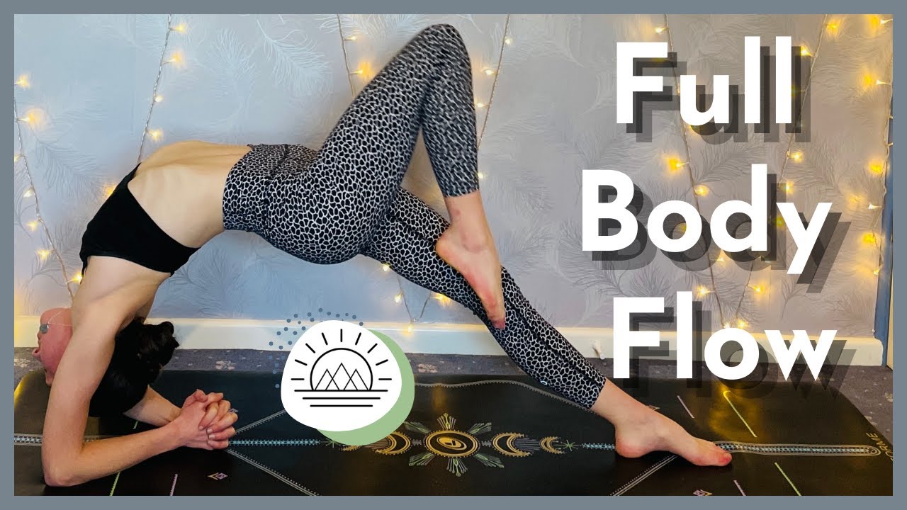 60 Min Full Body Power Flow | Total Body Vinyasa Yoga | Build Heat & Strength