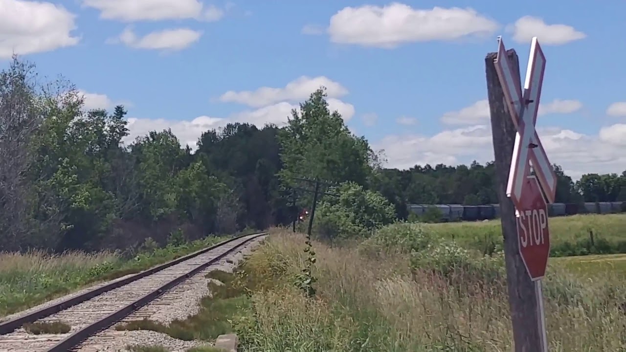 CP T08 heading through Douro Ontario
