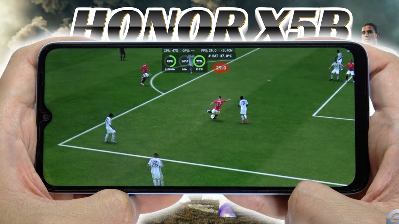 Honor X5b test game EA SPORTS FC MOBILE 24 | Helio G36