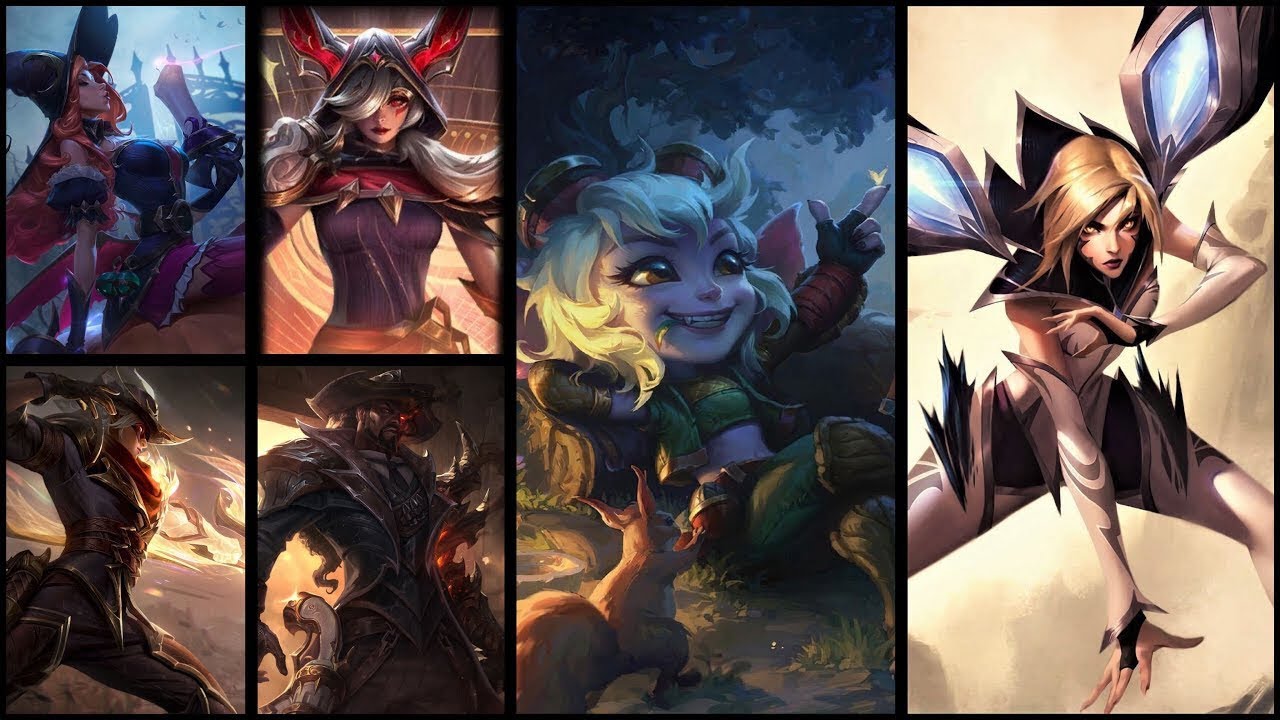 LEAGUE OF LEGENDS , ADC MONTAGE { 12 }