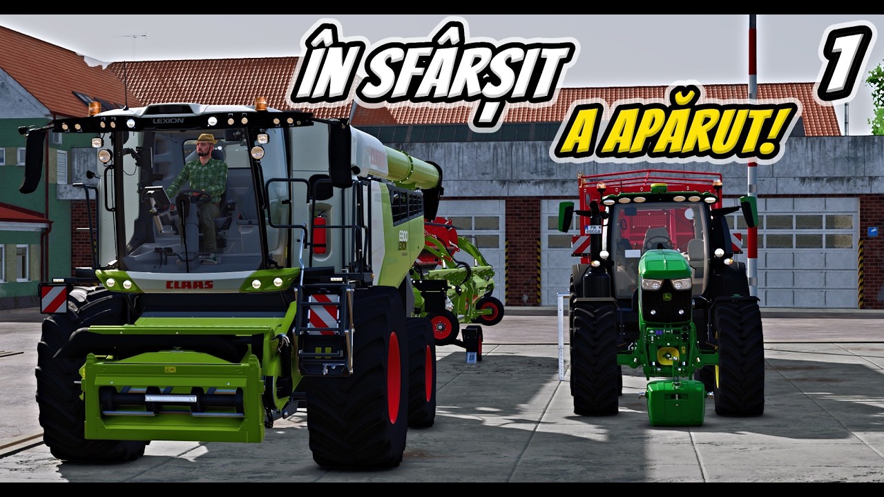 🚚Recoltam pe cea mai asteptata harta din Farming 25❗️🎑Carpathian Countryside Ep.1 #fs25 #gameplay