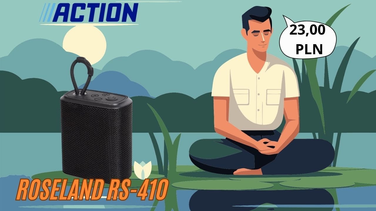 DO CZEGO TO SIĘ NADAJE?! Roseland RS-410 (mamy JBL GO w domu) - głośniczek BT z Action za 23 zł
