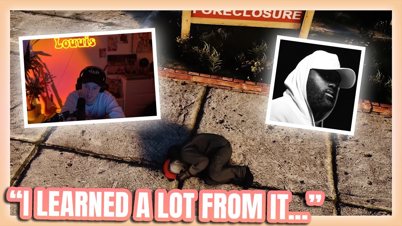 Louu Reacts to P Money Giving Advice While Listening to 