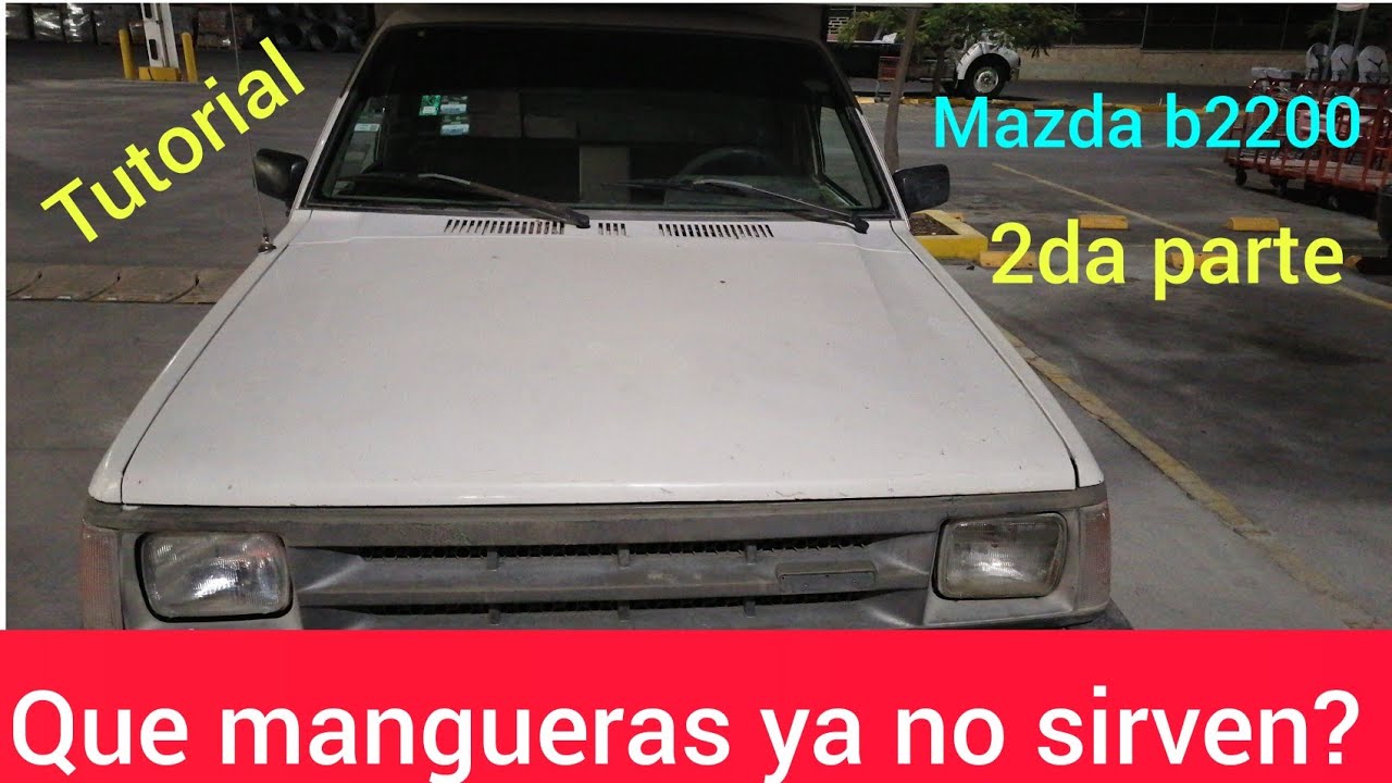 Tutorial. Que mangueras eliminar si ya no tengo mi carburador original 2da parte.(mazda b2200)