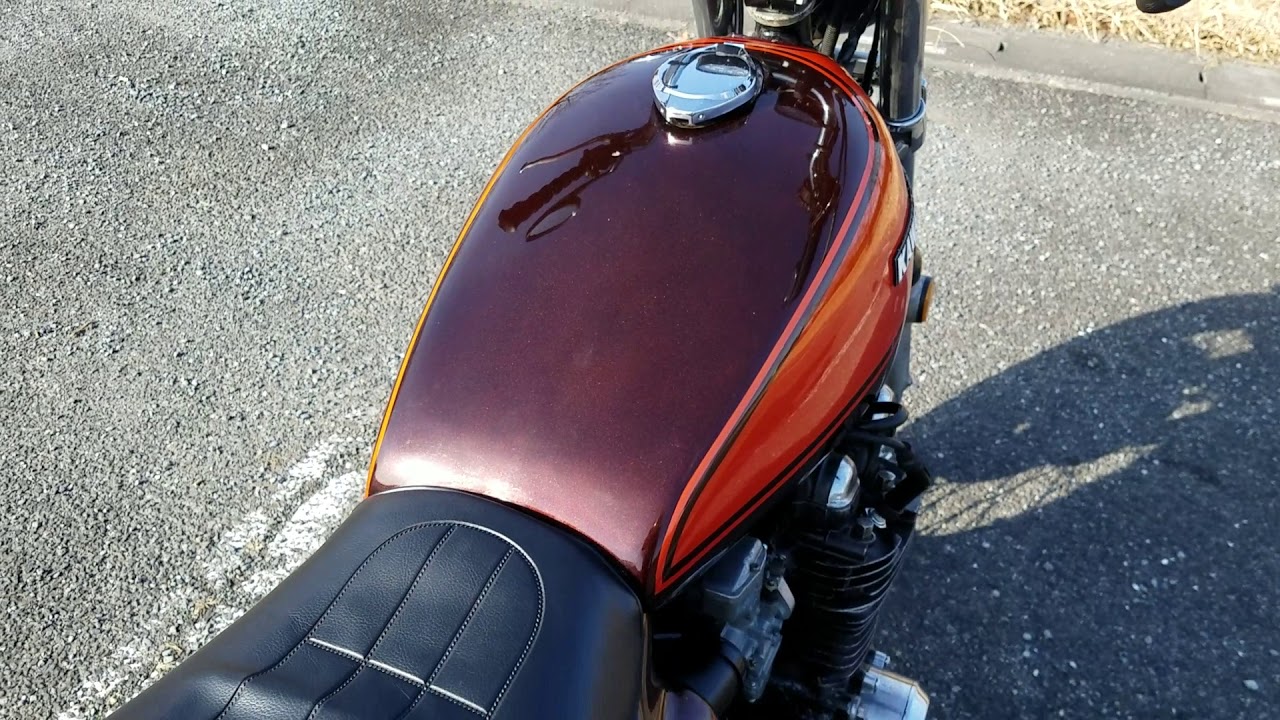 Kawasaki 1972 Z1 900super4 始動
