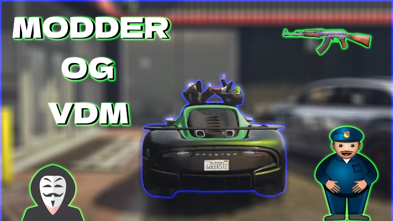 MODDER OG VDM - DANSK GTA 5 RP FIVEM