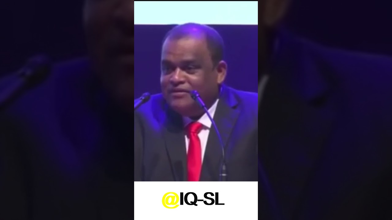 One Of Greatest Advice By Mr. Dhammika perera