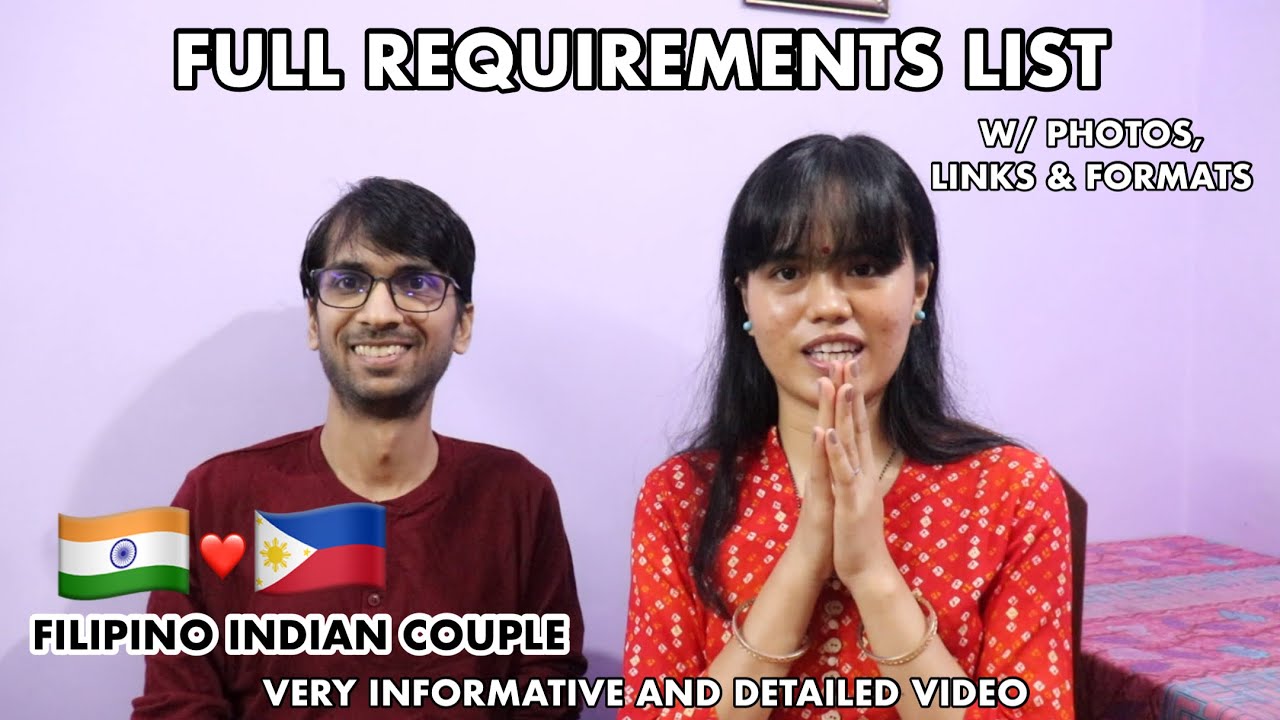2021 FULL LIST OF REQUIREMENTS TO COME TO INDIA | W/ PHOTOS, LINKS & FORMATS | Filipina Indian