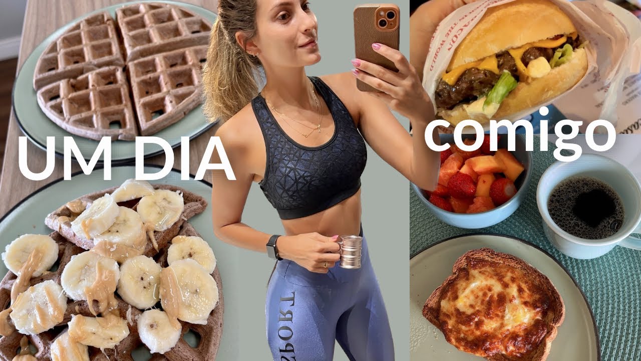 WAFFLE FIT E PROTEICO | ALIMENTAÇÃO SAUDÁVEL E EQUILIBRADA | dicas e rotina