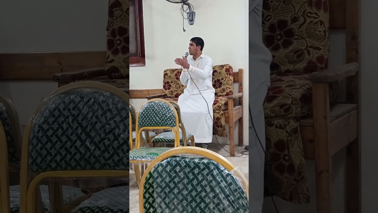 خطبه رائعه وبكاء هستيري شاهد هذه الخطبه عن الموت من شاب 15 سنه