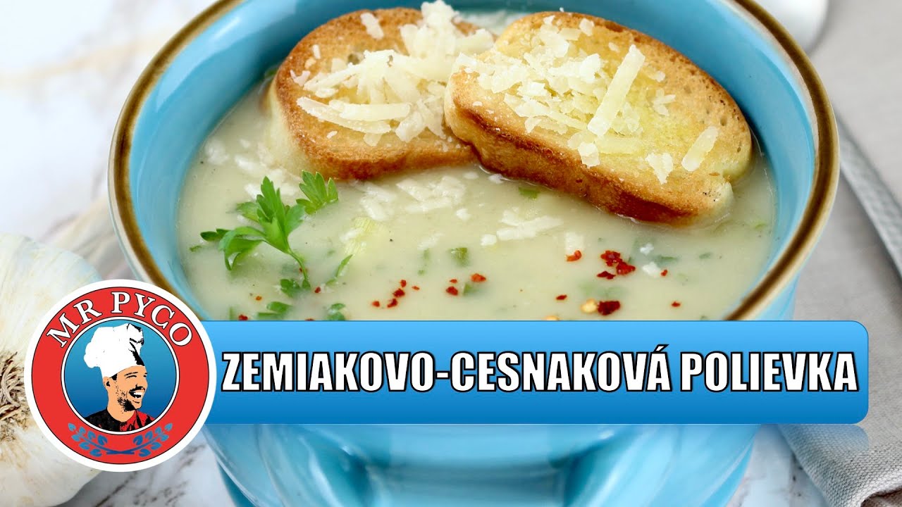 zemiakovo-cesnaková polievka 🧄 POTATO-GARLIC SOUP 👨‍🍳 Martin PYCO Rausch
