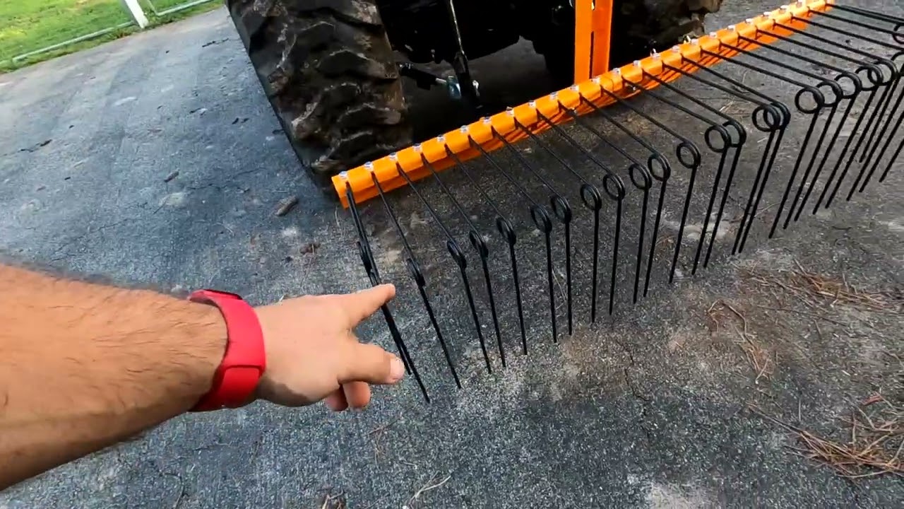 Amazon Review 5' 3 point Tractor Rake