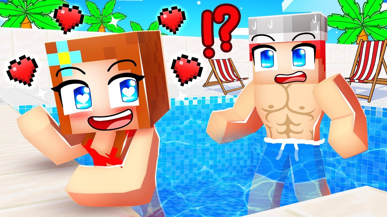 Gara is Invited to a GIRLS ONLY POOL Party at HER HOUSE!