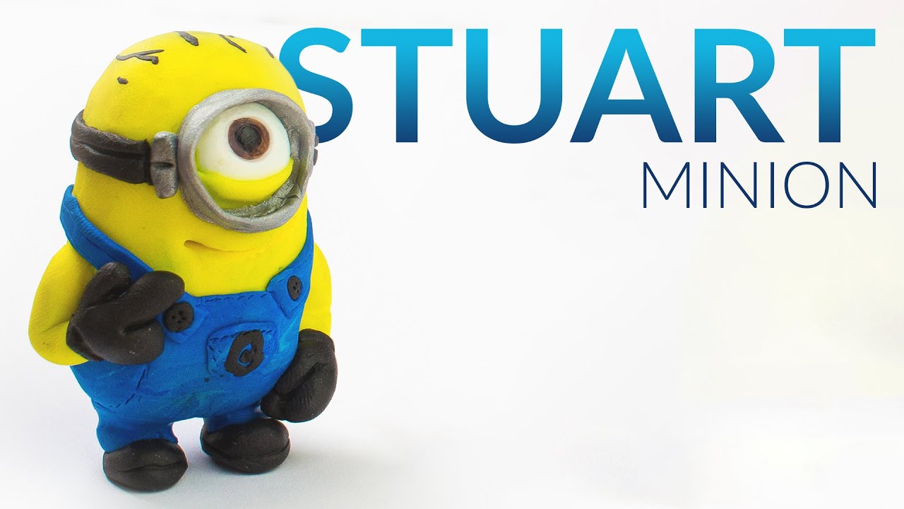 MINION STUART (Despicable Me) – Polymer Clay Tutorial