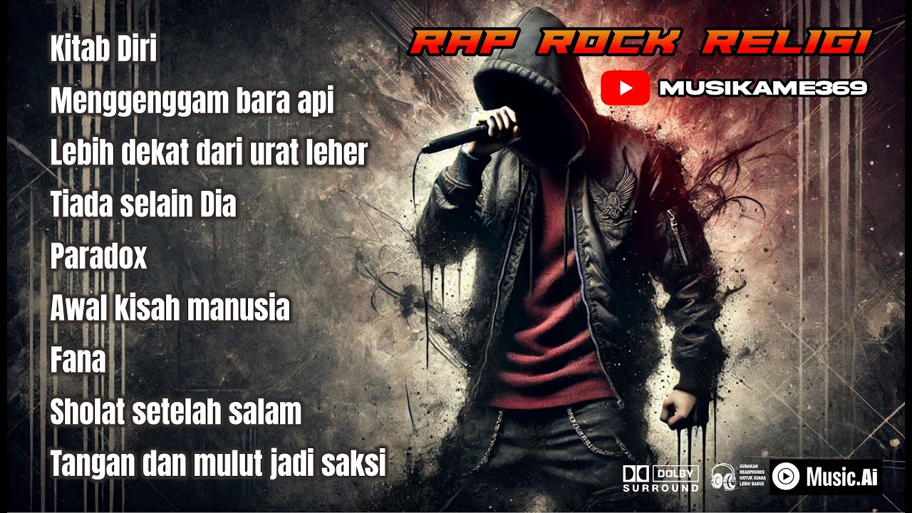 BEST RAP ROCK RELIGI PENUH MAKNA | KITAB DIRI | lirik yang menyentuh hati menyengat jiwa!!!