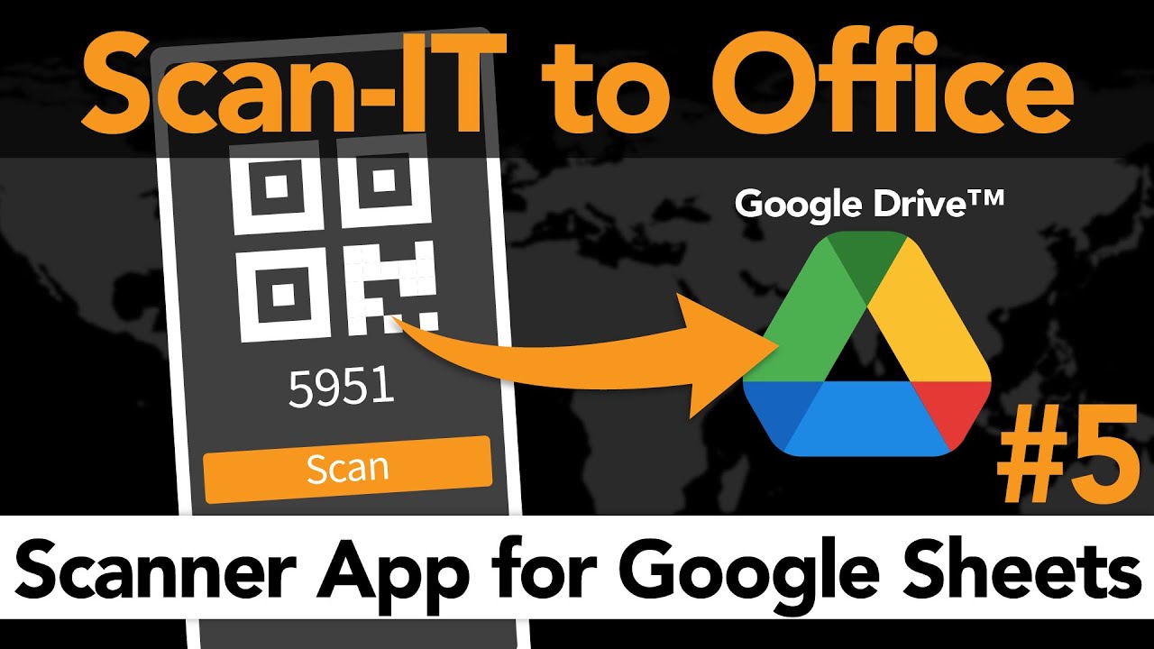 Using Scan-IT to Office, the (Barcode/QR Code) #ScannerApp Made for #GoogleSheets