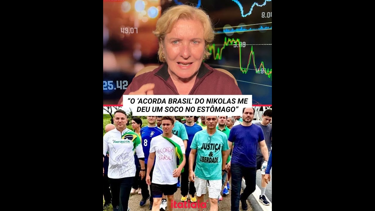 “O ‘ACORDA BRASIL’ DO NIKOLAS ME DEU UM SOCO NO ESTÔMAGO”