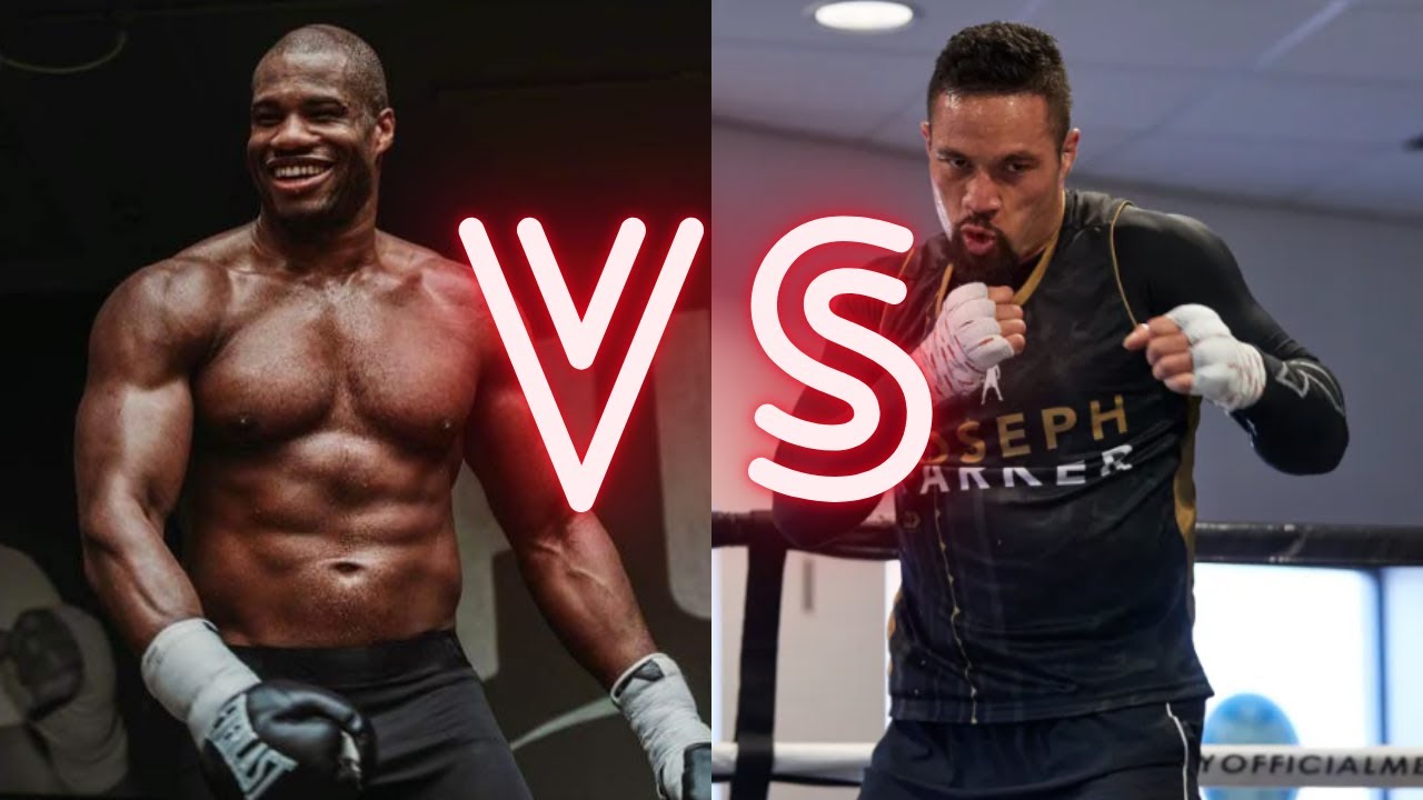 DANIEL DUBOIS training vs JOSEPH PARKER training