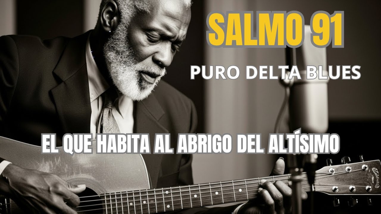 EL QUE HABITA AL ABRIGO DEL ALTÍSIMO ✝️  Salmo 91 en Delta Blues Puro | Mi Refugio y Fortaleza 🔥