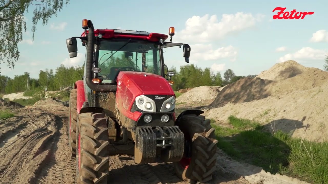 ZETOR PROXIMA w piaskownicy