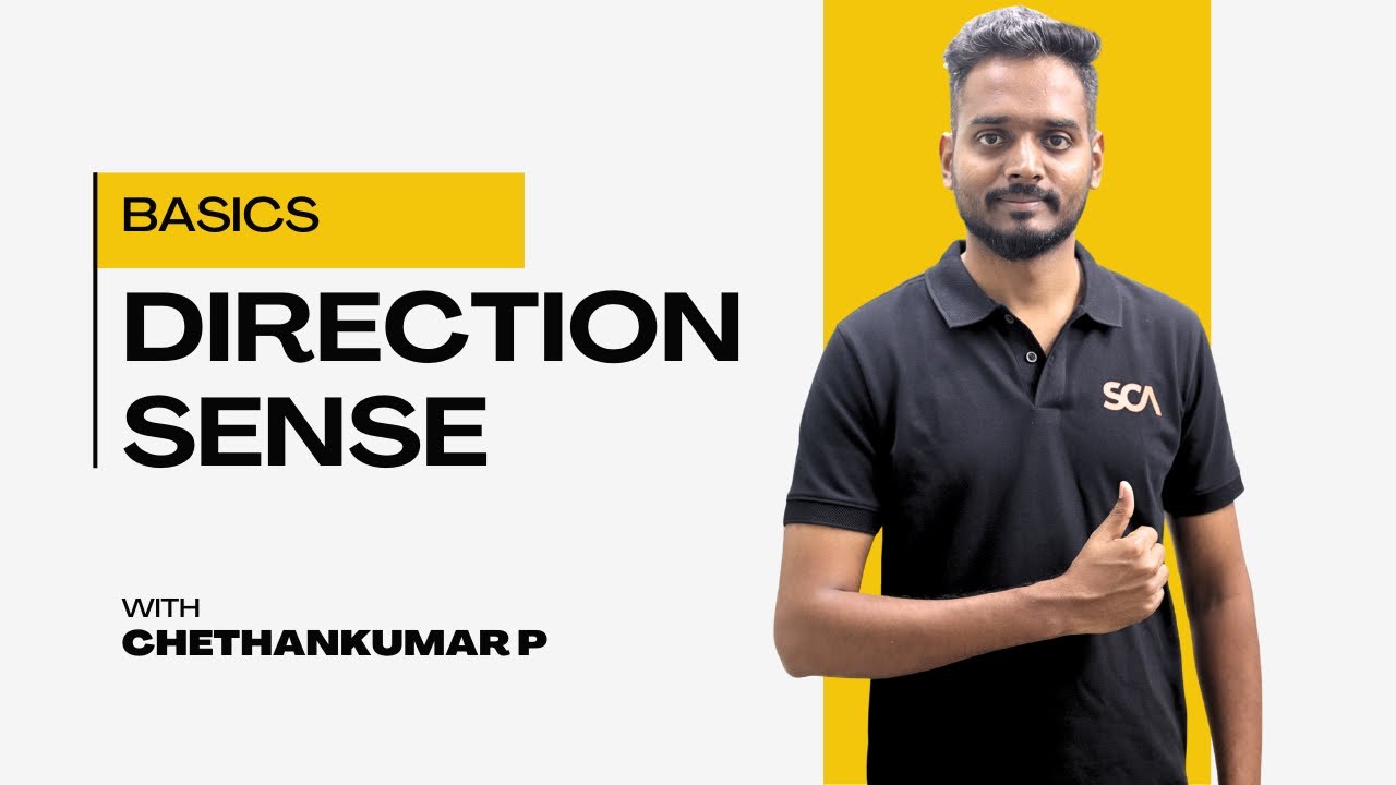 PGCET MBA/MCA Reasoning &ndash; Direction Sense Master Class