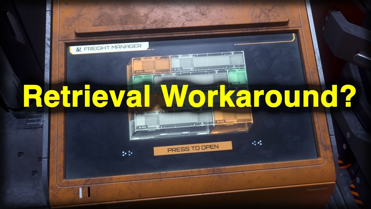 Freight Elevator Bugs - Potential Cargo Retrieval Workaround | Star Citizen