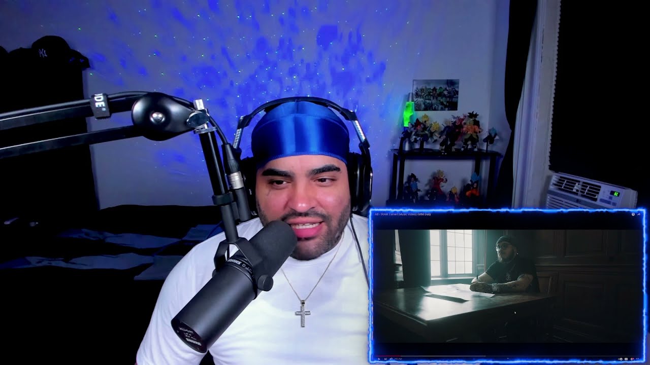 AMERICAN REACTS TO AB - Street Cursed [Music Video] | GRM Daily